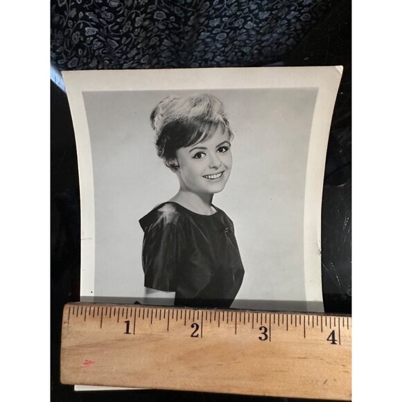 Vintage Deborah Walley 1960s 5x4 Black & White Glossy Photo Portrait - Picture 4 of 13